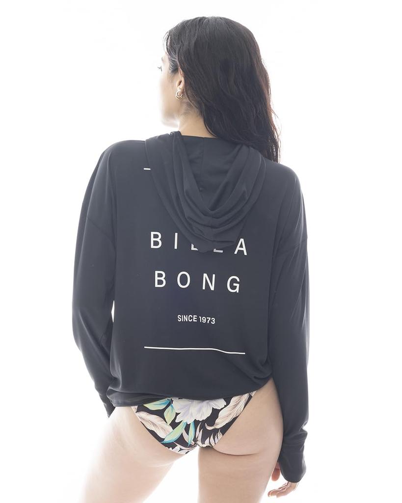 Hooded Loose Silhouette Zip-up Rash Guard
