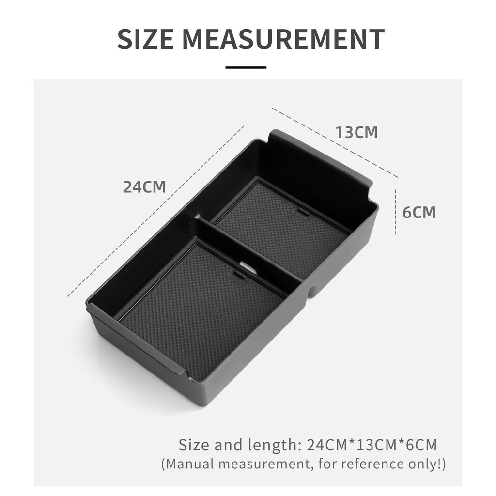 LUCKEASY Left Drive for Chery Tiggo 8 Plus / FULWIN T8 2025 Car Armrest Storage Box Accessories Center Console Storage Tray