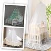 1 Set Bett Baldachin Nützliche Prinzessin Baldachin Bett Mesh Net Waschbar Prinzessin Bett Baldachin