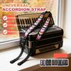 Adjustable Double Shoulder Straps Universals Accordion Strap Wear Resistant Musical Instrument Accessory