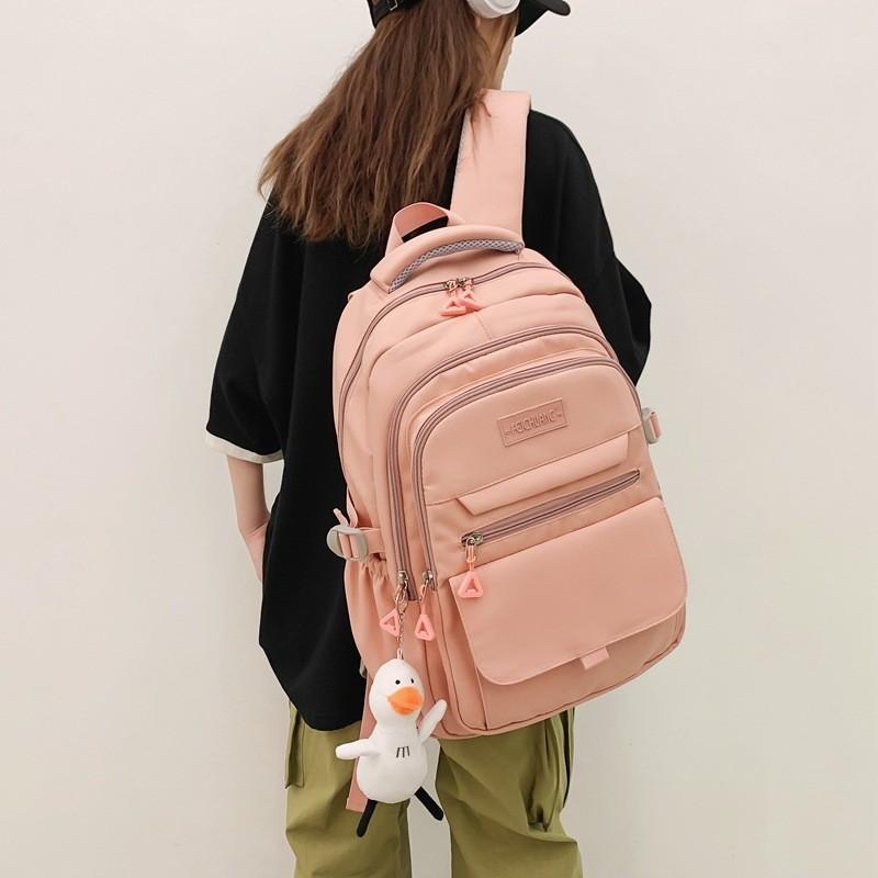 Large Capacity Waterproof Backpack For Women And Men Ideal For High School And College Students