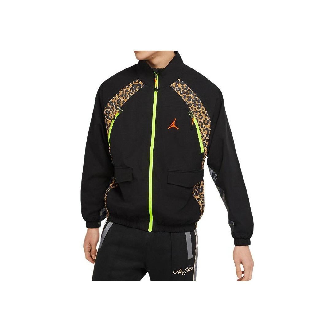 

Мужская куртка Jordan Animal Instinct с воротником-стойкой, черная CU1686-010 L