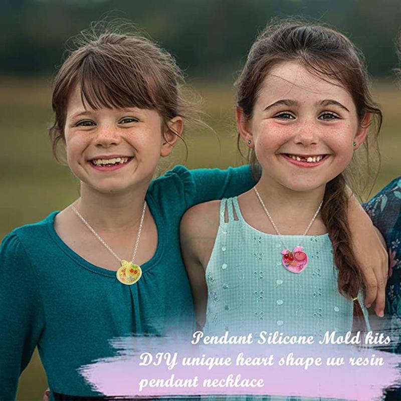 Silicone Cherry Fruit Pendant Mold Liquid Sand Keychain Accessories Mould Epoxy Resin Jewelry Molds Crafting Enthusiast