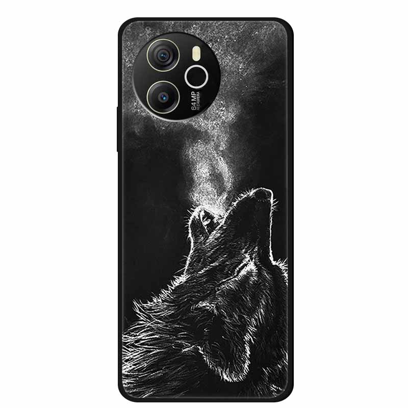 For Blackview Shark 8 6.78''Cases Animal Painted Soft TPU Silicone Back Cover for Black view Shark 8 4G Fashion TPU Phone Cases