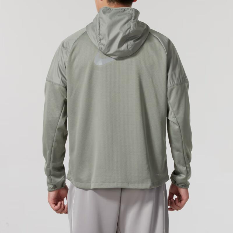 Nike Windproof Sports Training Woven Jacket Men Jackets Gray FZ1112053