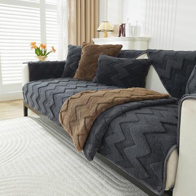 Sofa Cushion Cross-border Anti-slip Dirt-resistant Advanced Sense Cushion Winter Thickened Sofa Cover Cover Back Towel Cover