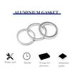 540Pcs Aluminum Flat Washer, Automotive Oil Drain Plug Crush Gasket Aluminum Sealing Rings M6 M8 M10 M12 M14 M16 M18 M22 M24