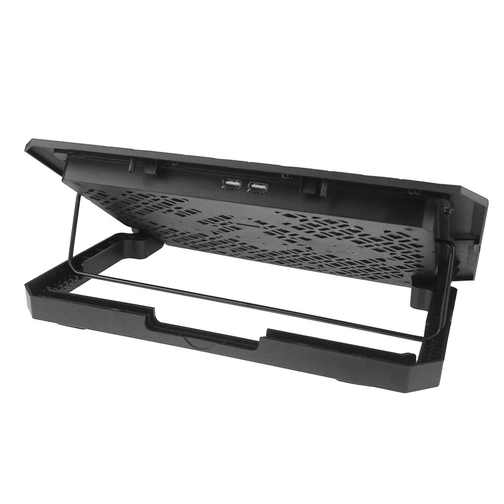 X1 Adjustable Height Laptop Cooling Pad Router Notebook Cooler Stand Fan Base