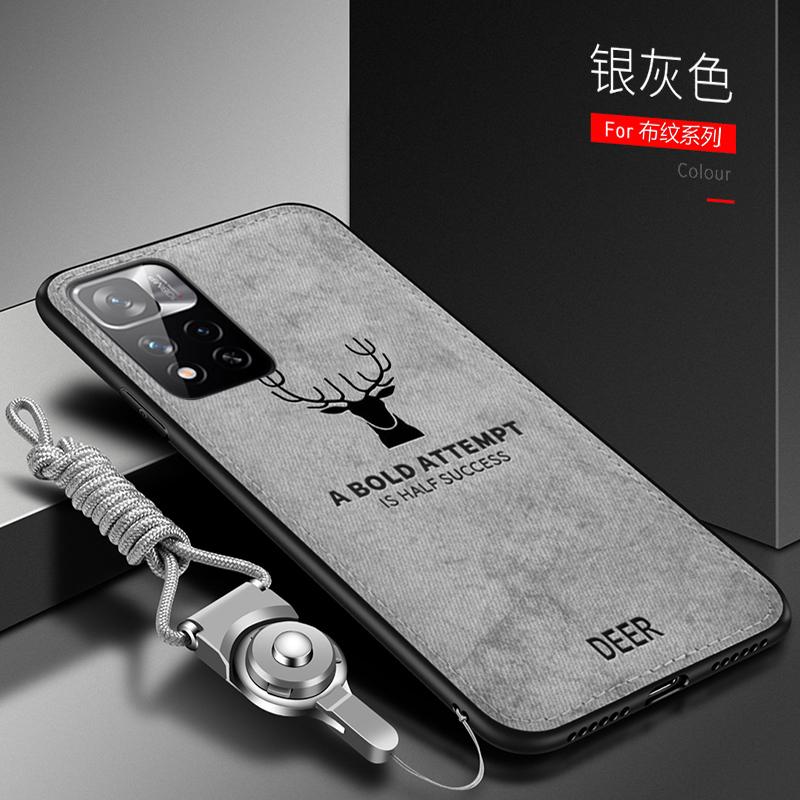 For Xiaomi Redmi 10 2026 Case Soft Silicone+Hard fabric Deer Slim Protective Back Cover Case for Xiaomi redmi 10 Prime redmi10