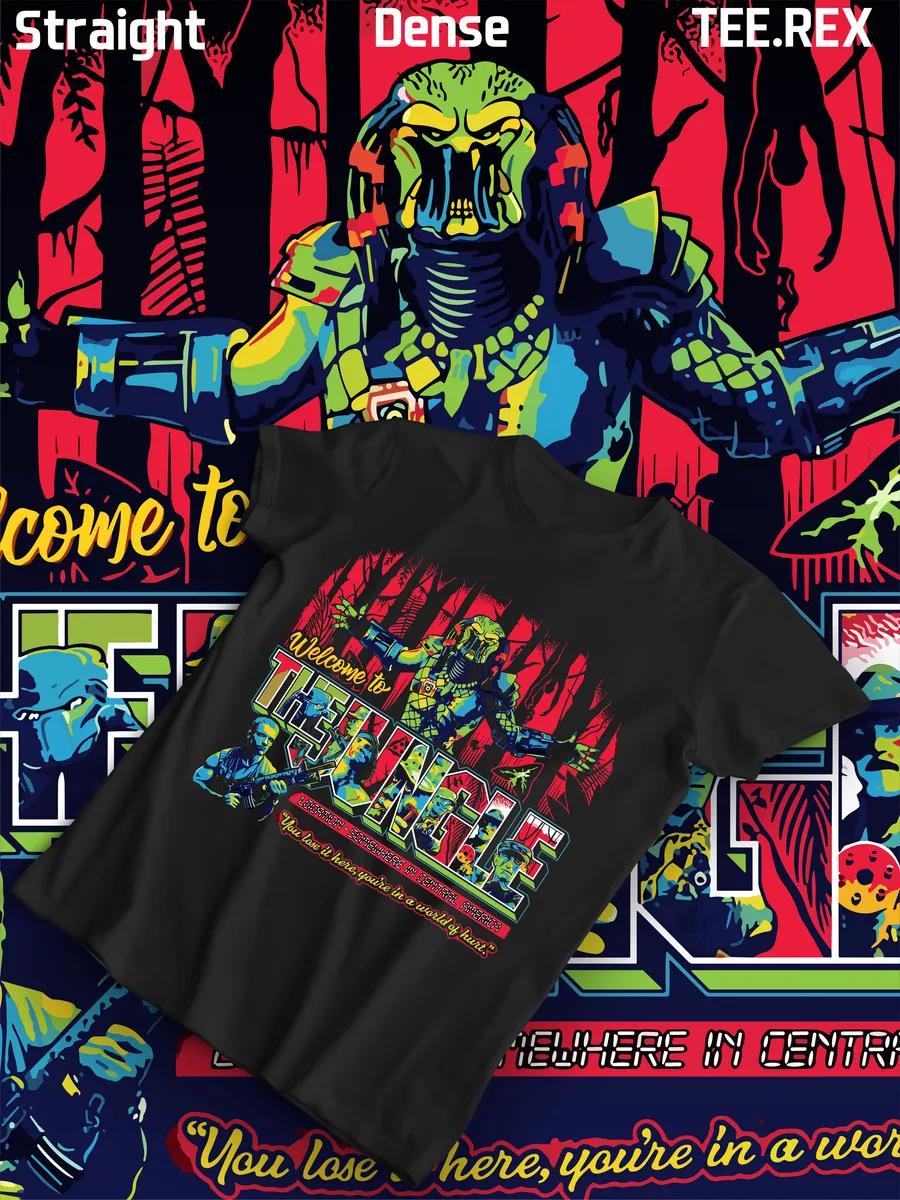 T-shirt with Predator print XL