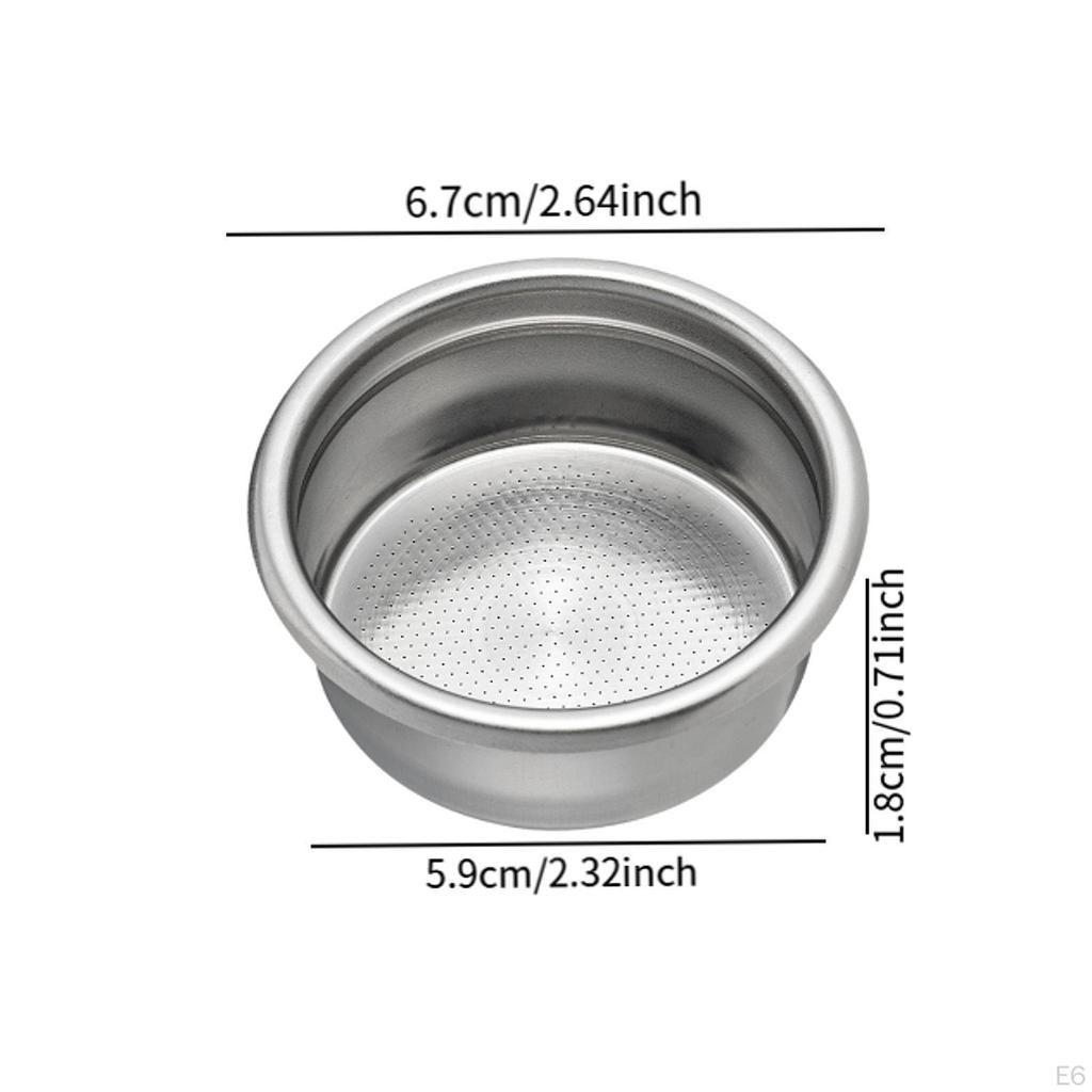 Filtre à café 58 mm pour machine à expresso, tasse, accessoires de barista, cuisine, réutilisable