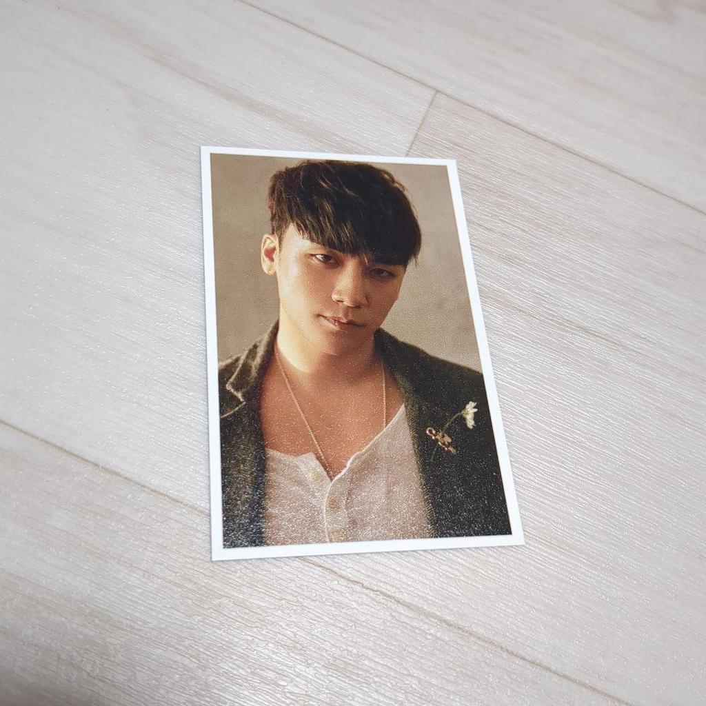 [USED] BIGBANG MADE FULL ALBUM Trading Card V.I Seungri Limited Edition