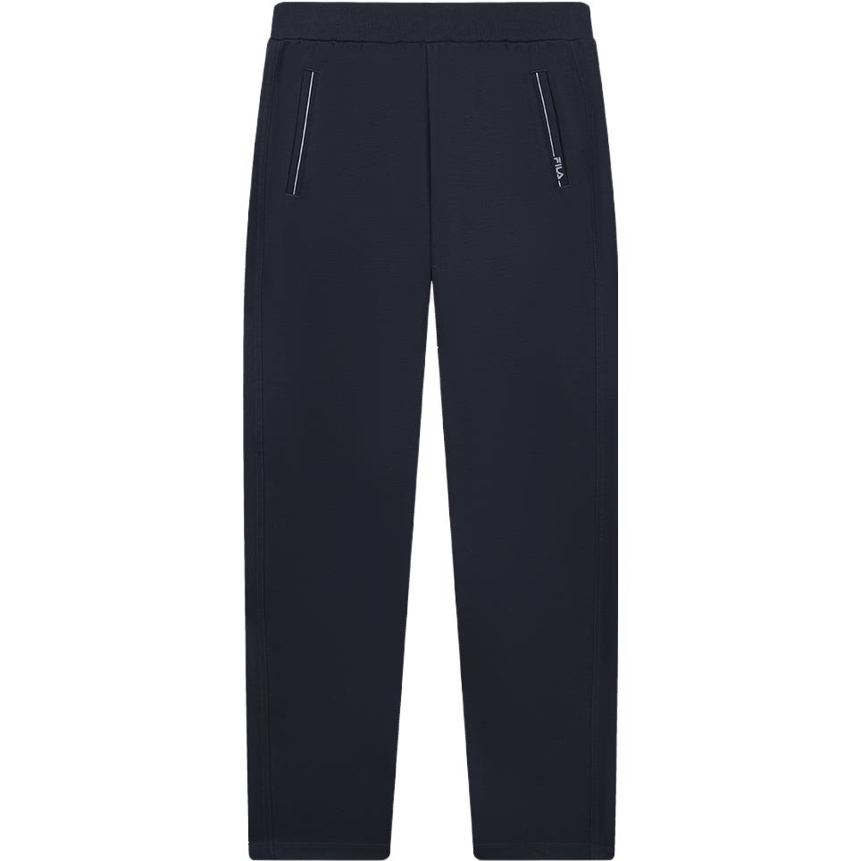 

FILA Knitted Straight Leg Commuter Casual Pants 2023 Autumn New Style Women Bottoms Legendary-Blue F11W334601FNV M