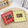 Aluminum Shell Round Tealight Valentine's Day Proposal Picture Hotel Tea-making Fire-free Paint Small Candle
