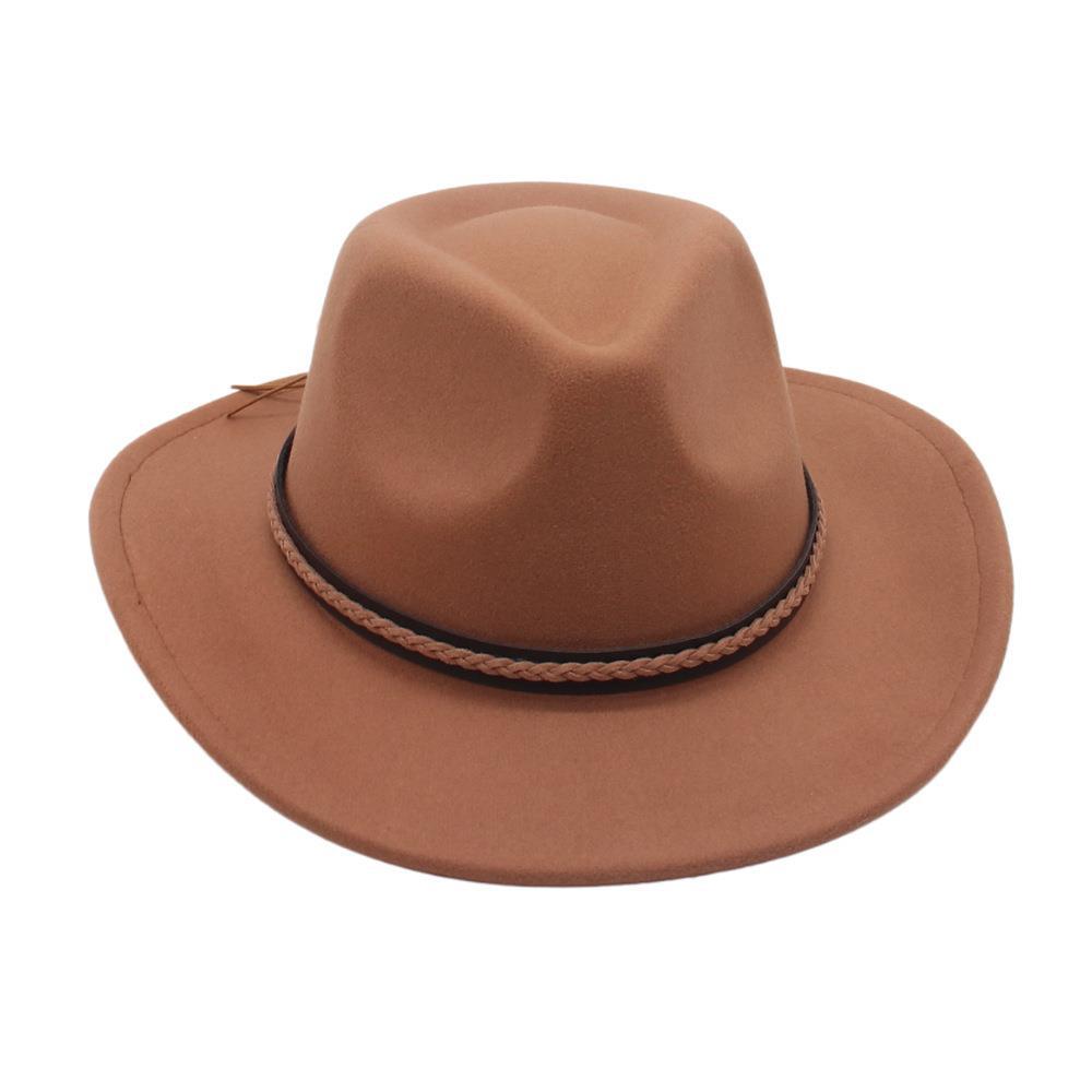 

Hot Top Hat Ethnic Men Women British Vintage Jazz Vintage Sunscreen Hat one size fits all [m peach cow]