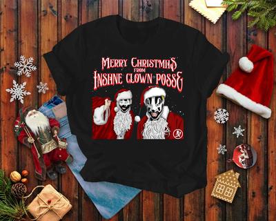 Insane Clown Posse Band Christmas T-Shirt Unisex Tee Size S-5XL
