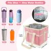 Waterproof Four-Cup Drink Carrier Drink Carrier Tote Bag Multi Compartments For Coffee Takeout Picnics Travel Use