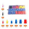 Essential Silicone Assortment Solid Rubber Plugs Conical Plugs Silicone Plugs 60pcs for Laboratory Use & Hole Abatement