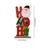 Christmas Wooden Letter Ornament Decoration Craft Gift Decorative Tabletop for