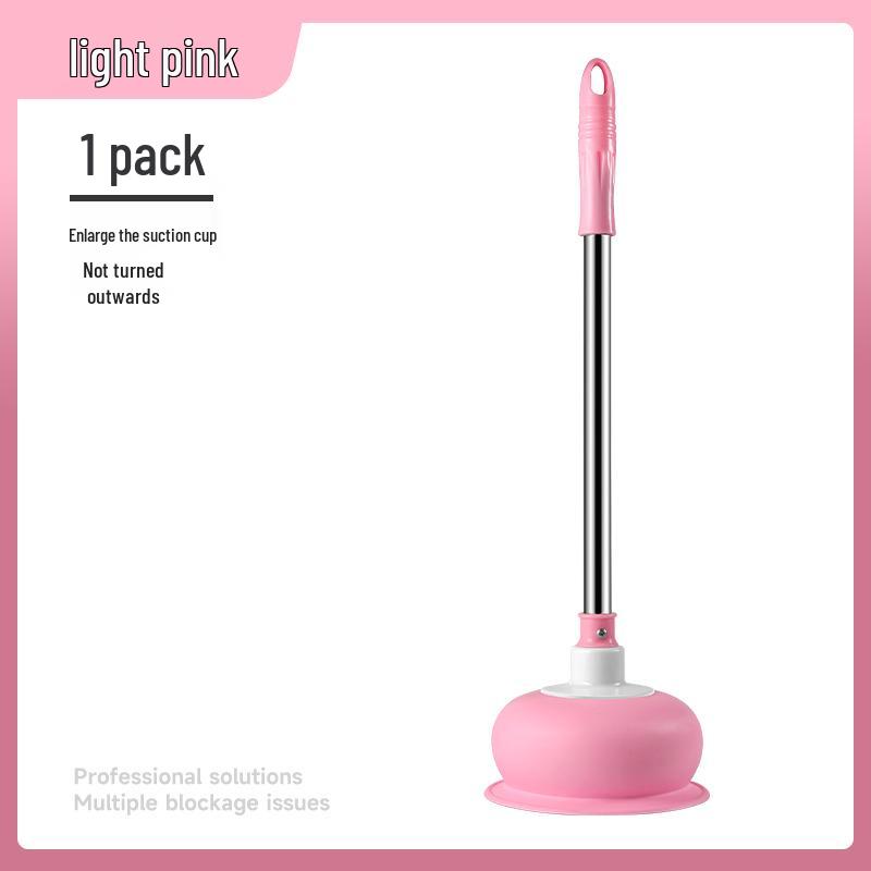 Ultimate Toilet and Drain Plunger: Unclogs and Cleans Sewer and Toilets Effortlessly