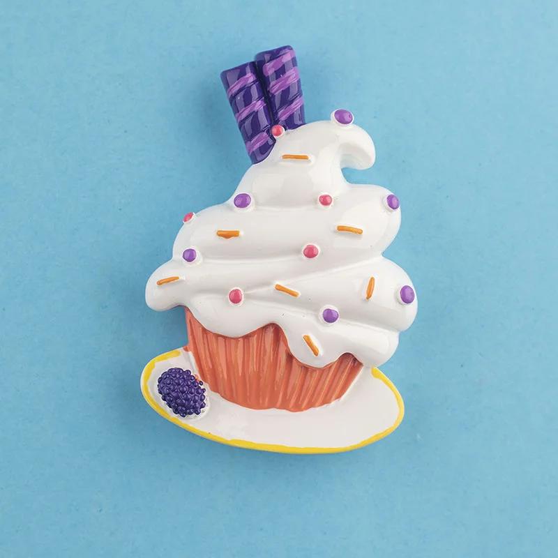 Kawaii Cupcake Fridge Magnets Home Decor Creative Message Board Magnetic Stickers Children Toys Fridge Stickers