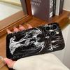 Punk Black Angel Graphic Phone Case for iPhone 16 15 14 13 12 11 X XR Xs SE2 SE 8 7 Plus Pro Max Mini Silicone Back Cover