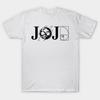 Asian Size Cotton Unisex Tshirt Print T-shirt Jojo T Shirt, Vintage Washed Anime T-shirt No-Cut Print Regular Fit