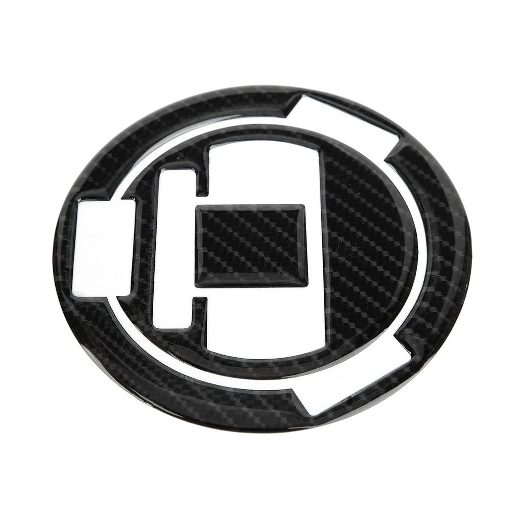 Carbon Fiber Fuel Tank Cap Sticker Decal for R1200GS F800GS S1000R F650GS - Motorcycle Tank Protector
