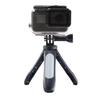 Mini Portable Metal Tripod Stand for GoPro Camera Selfie Stick with Storage Extension Rod Universal Ant Tripod for Photography
