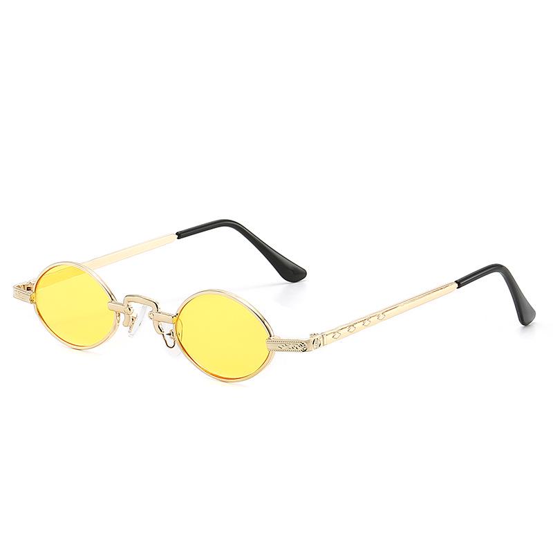 2021 Retro Small Frame Oval Sunglasses - Internet Celebrity Style for Women
