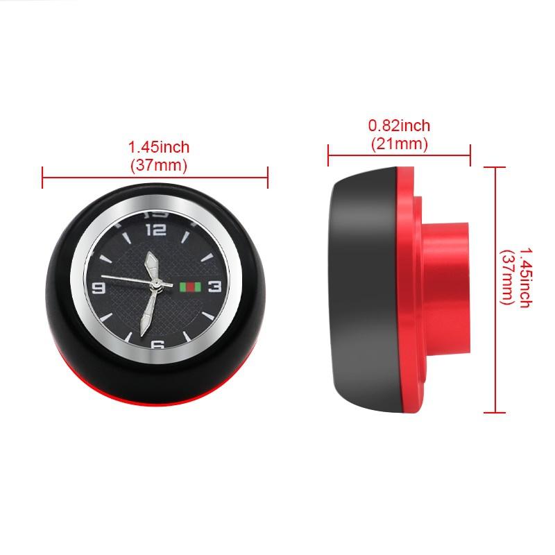 Bicycle Headset Stem Watch Waterproof  Quartz Watches Luminous  Headset Stem Watch Bike Stem Top Cap Accessories