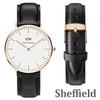 Daniel Wellington 36mm Men's/Women's Leather Analog Watch 0508DW