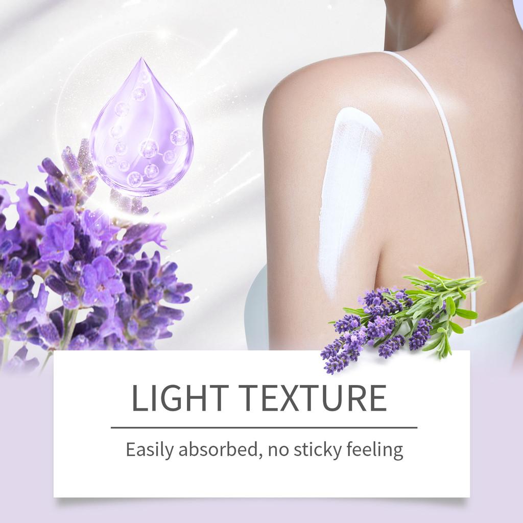 Eelhoe Lavender Body Care Set For Moisturizing Refreshing And Non-greasy Skincare