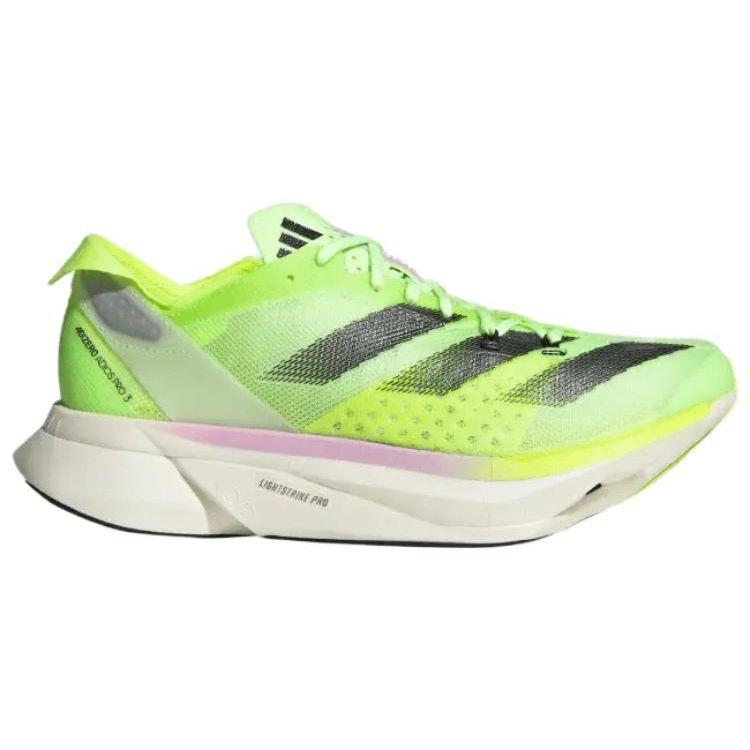 Adidas Adizero Adios Pro 3 Lucid Lemon Women Sneakers Yellow Aurora-Black Zero-Metallic IG6429