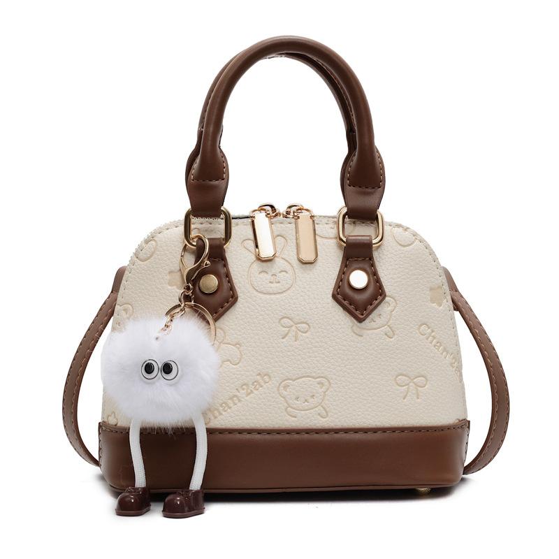 Korean High-Value Luxury cartoon Women's Bag Fashionable French Style Single Shoulder Handbag Stylish Crossbody Bag for Women