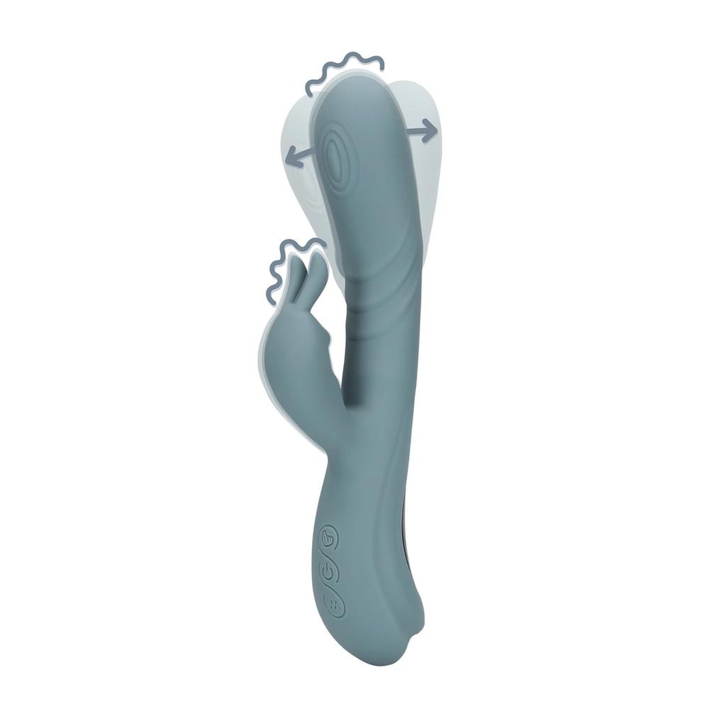 Loveline - Bunny Vibrator - Mixed Orgasms - Weathervane Grey