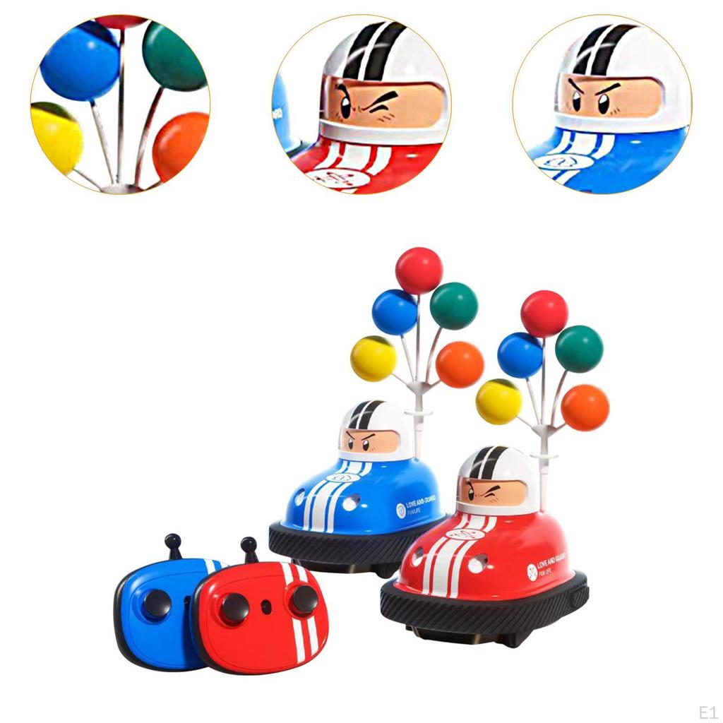 Remote Control Bumpers Car RC Toy Cartoon Vehicle Race Set Players Fight Interactive
