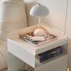 Nordic Nightstand Modern Movable Home Bedroom Furniture Bedside Table Luxury Storage Decor Nightstand Art Design Bedside Table