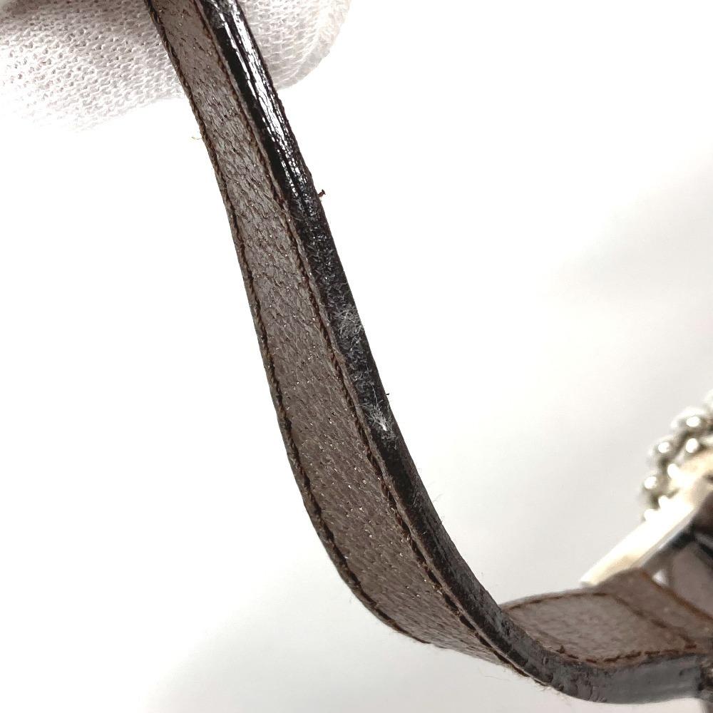 BVLGARI Logo mania logo bag Shoulder Bag Leather/Canvas Beige/Brown