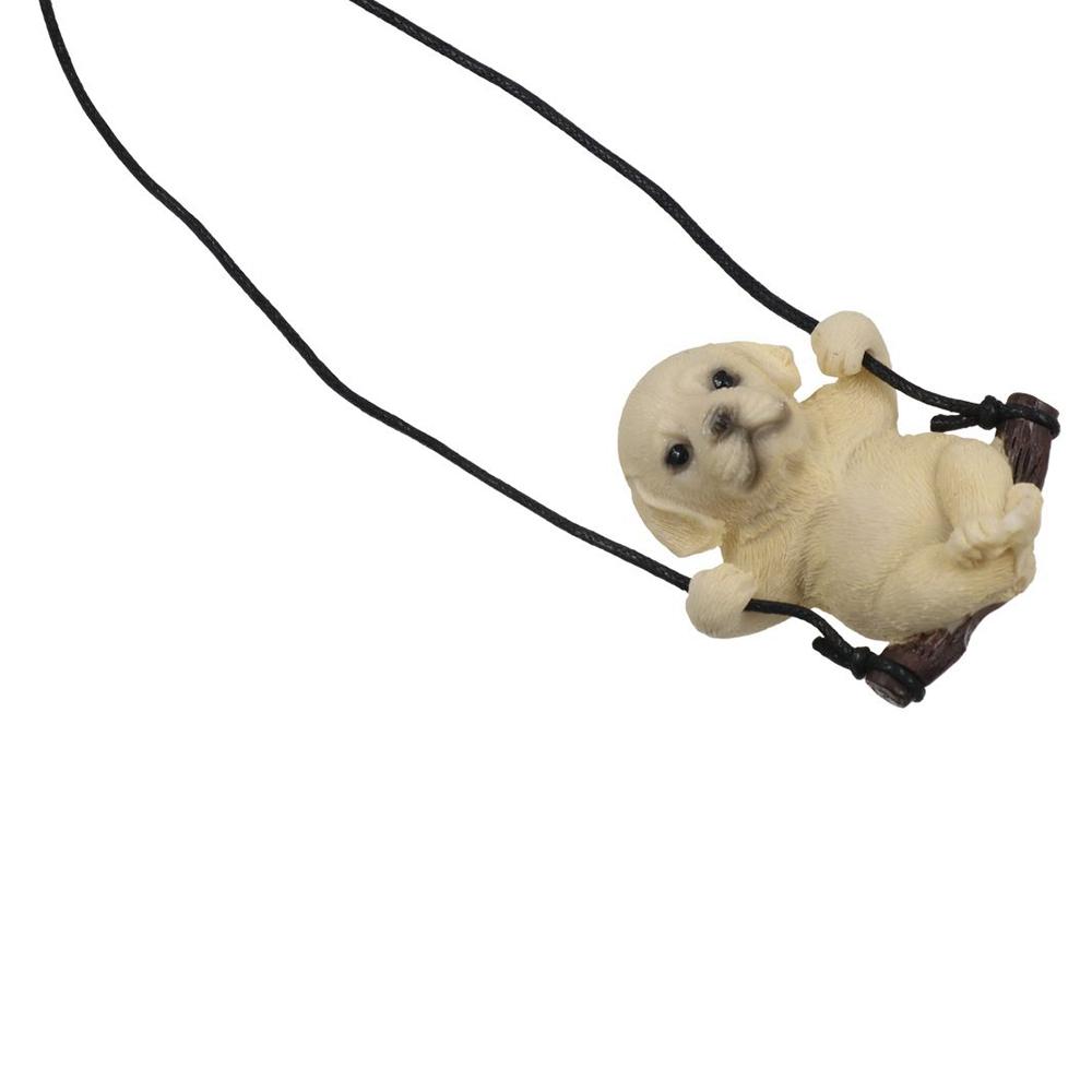 Schwingender Hund Rückspiegel Hängender Affe Rückspiegel Ornament Auto Fenstanhänger Dekoration