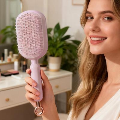 Air Cushion Massage Comb Hair Comb Scalp Massager Retractable Smooth Detangling Brush Fluffy Scalp Air Cushion Combs