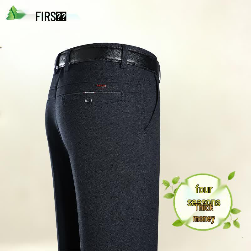 FIRS Men s Wrinkle-Free Business Casual Pants 33