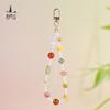 Putuo Mountain Blessing Phone Chain Keychain Cute Beaded Wrist Strap for Women Girls Best Friendship Birthday Gift for Her