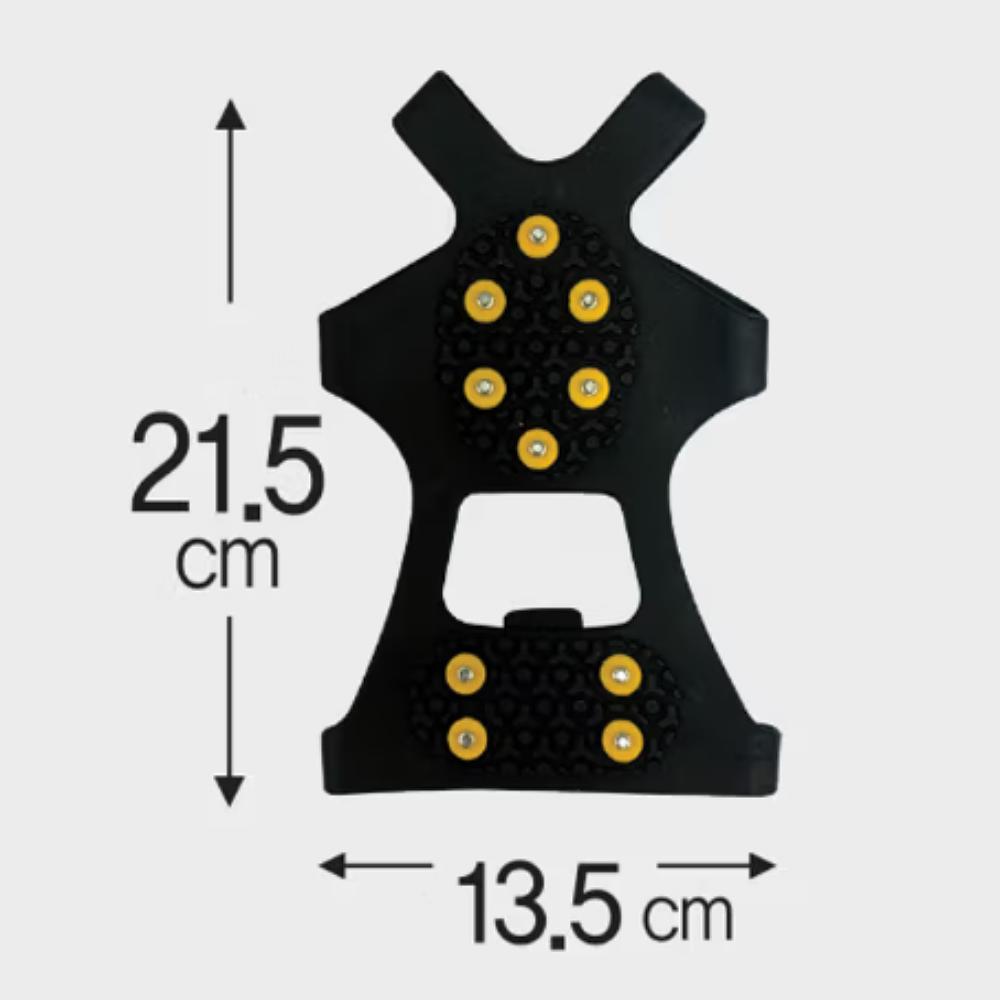 10-Pin Urban Spike Crampons Anti-Slip Grip On Snow and Ice (1 Pair)