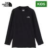 The North Face Long Sleeve Warm Crew Antibacterial and Size 150 Kids' Shirt, Unisex, High-Energy Insulation, Odor-Resistant, Black,
