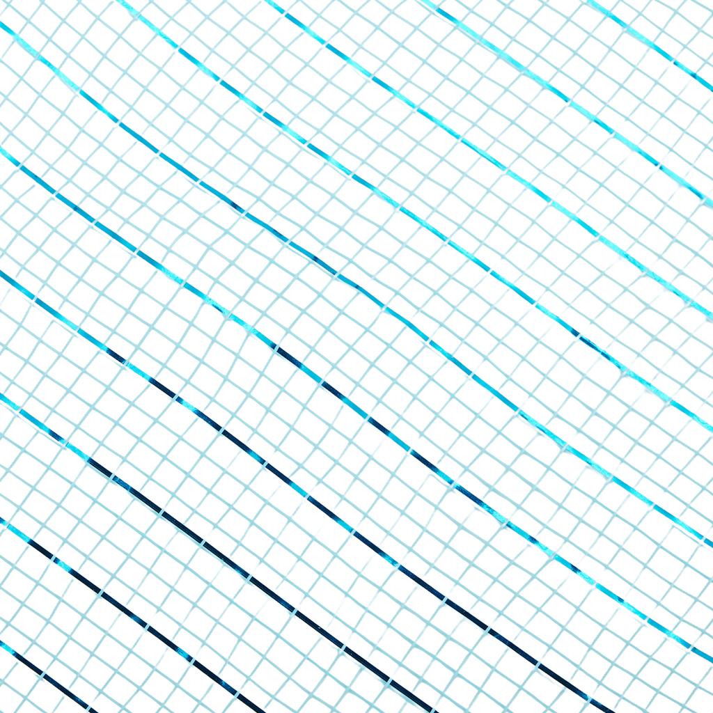 Stylish 10yd Christmas Deco Mesh Ribbon  Metal Foil Stripe Design  Adds an Outstanding Touch To Your Creativity