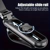 Car Sun Visor Mobile Phone Holder, 360 Degree Rotation, ABS Material, Suitable for Dashboard, Waterproof Car Mobile Phone Holder with Rotation