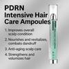 PDRN Hair Ampoule Strong Hair Care Treatment for Hair Loss Prevention, Damaged Hair Repair, Scalp Nourishment, Hair Strengthening, Unisex, 10 Ampoules