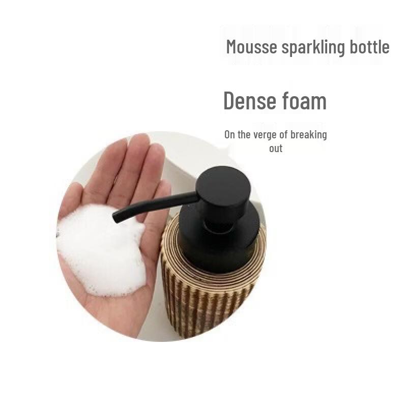 OIMG Vintage Ceramic Foam Dispenser Bottle