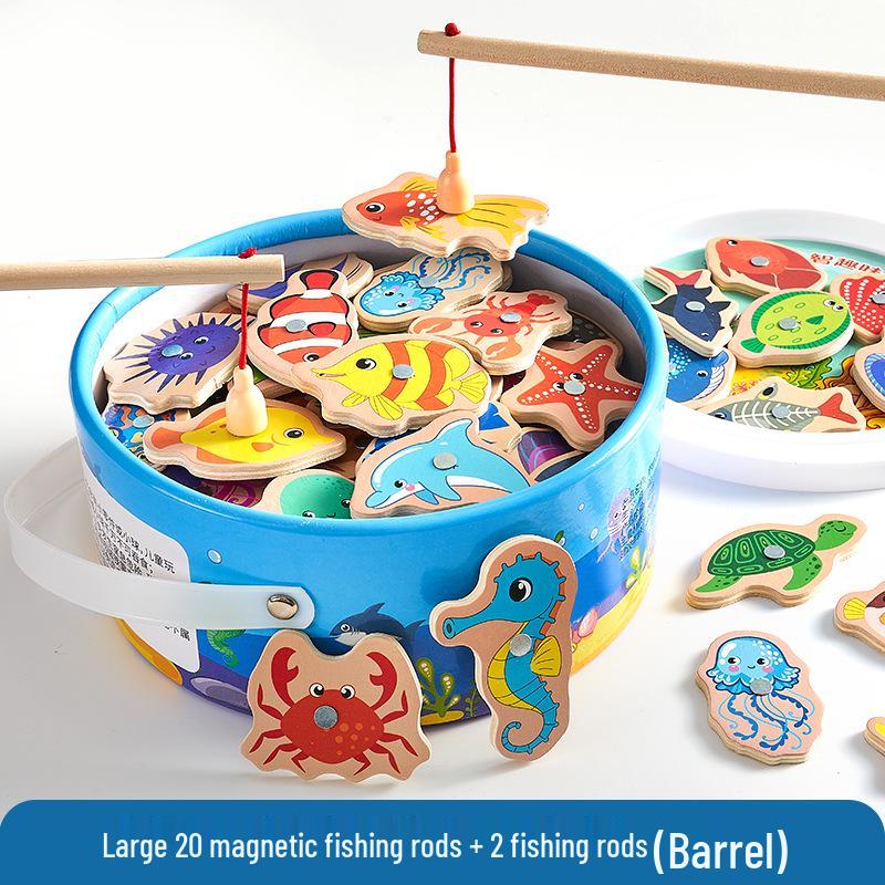Magnetic Fishing Toy - Educational Gift for Toddlers Aged 1-3, Perfect for Boys and Girls